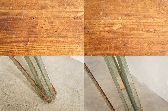 ビンテージ アイロン台 アンティーク ウッドアイロン台 - 大阪和泉市のアンティークインテリア