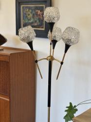 フレンチミッドセンチュリー　ヴィンテージ4灯フロアランプ