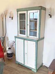 ハンガリーヴィンテージ　ペイントキッチンキャビネット