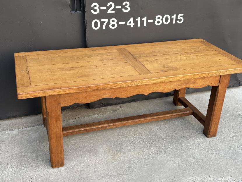 フランス アンティーク オーク ダイニングテーブル