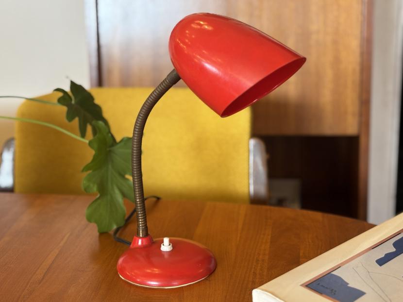 ドイツ ヴィンテージ ミッドセンチュリー グースネックデスクランプ