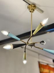 ヴィンテージ 6灯 スプートニクランプ