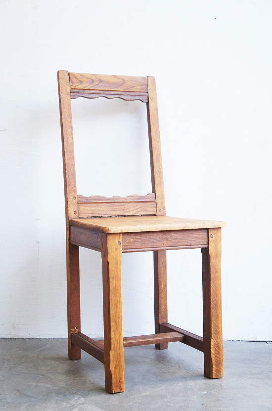 HOMEWARD [ホームワード] / アンティーク オーク チャーチチェア┃神戸アンティーク・フランスミッドセンチュリーやアメリカンミッド