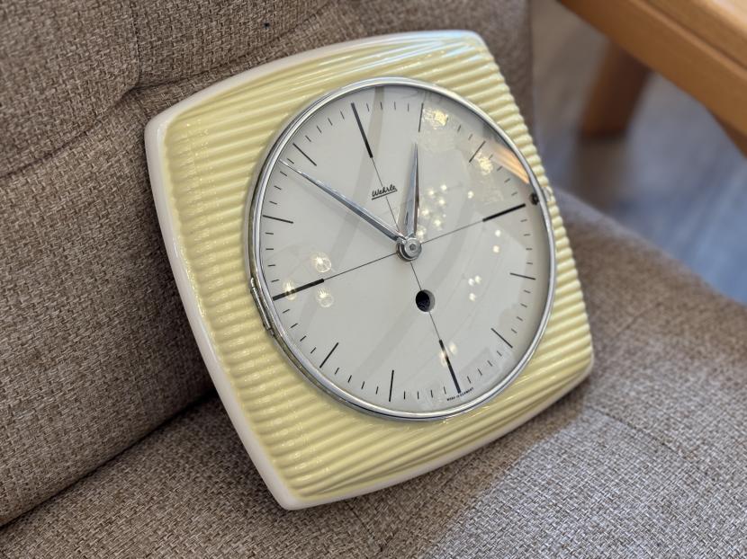 ドイツ ヴィンテージ  Wehrle セラミックウォールクロック