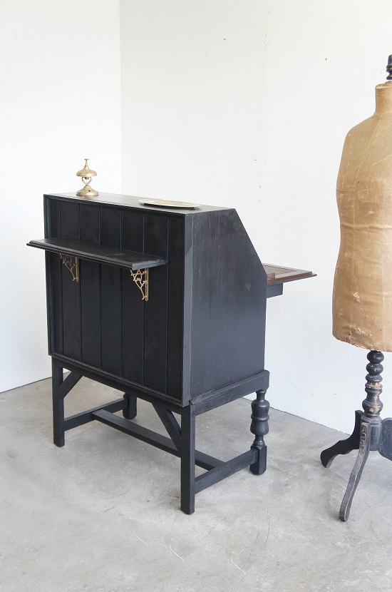 イギリスアンティーク　ショップカウンター(ライティングビューロー)