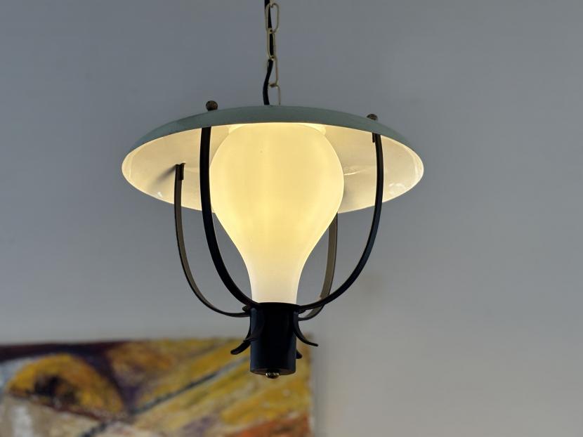 ヴィンテージ ミッドセンチュリーモダン ペンダントランプ