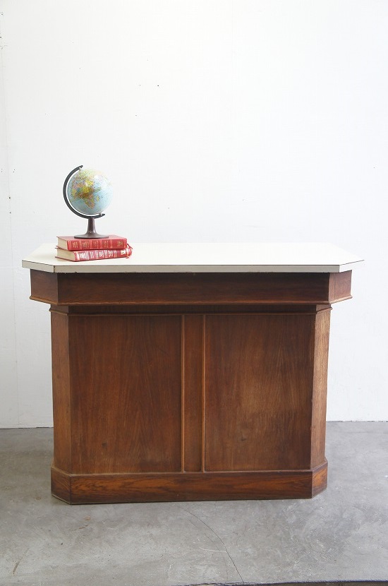 フランスアンティーク　オーク カウンター