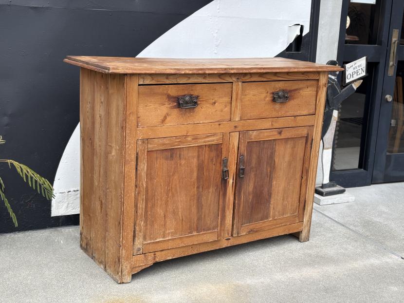 フランスアンティーク オールドパインチェスト