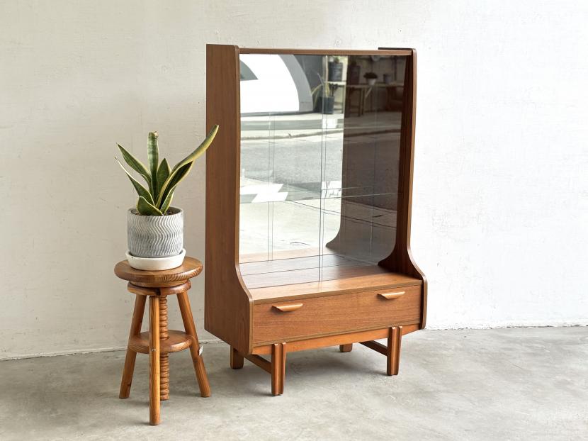 イギリスヴィンテージ ディスプレイキャビネット/ブックケース