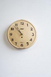 フランスヴィンテージ BAYARD製スチールウォールクロック