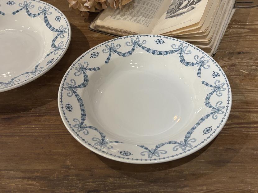 フランスアンティーク サルグミンヌ窯 Julianaプレート(在庫2)