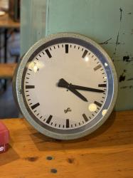 ドイツヴィンテージ　ELFEMA インダストリアルクロック