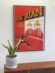 チェコスロバキア 劇場ヴィンテージポスター