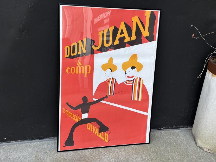 チェコスロバキア 劇場ヴィンテージポスター