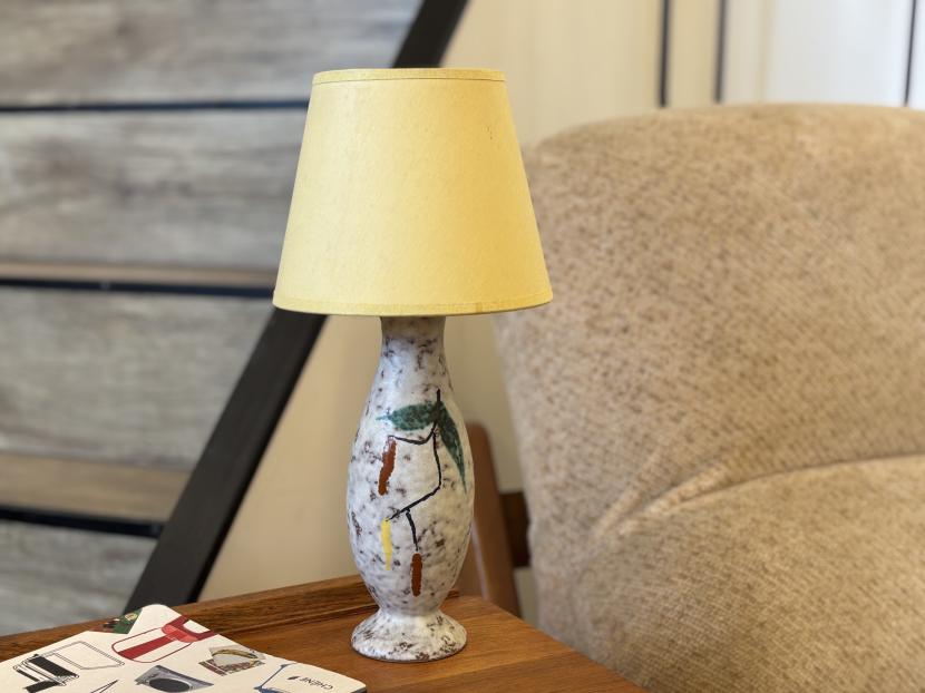 西ドイツ Scheurich製 ミッドセンチュリー　ヴィンテージモダンテーブルランプ