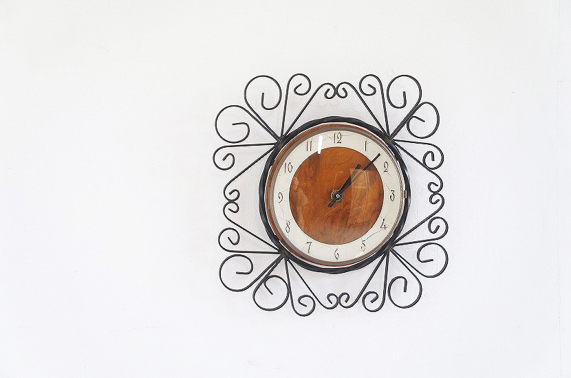 フランスヴィンテージ　ウォールクロック