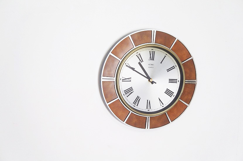 イギリスヴィンテージ　METAMEC製ウォールクロック