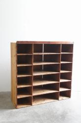 フランスアンティーク オープンウッドシェルフ