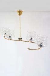 フレンチミッドセンチュリー ヴィンテージ 4灯シャンデリア