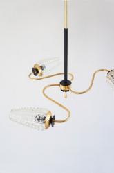 フレンチミッドセンチュリー ヴィンテージ 3灯シャンデリア