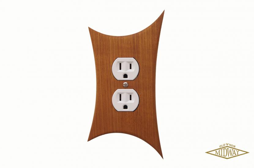 Atomicアメリカンコンセントプレート2口