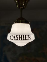 MIDWAY スクールハウス CASHIERランプ