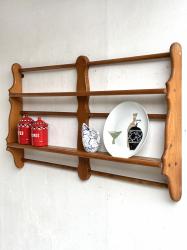 ERCOL　ヴィンテージ ウォールシェルフ/プレートラック