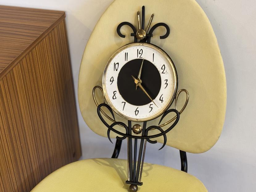 フランスヴィンテージ　JAZ製 ヴィンテージ ウォールクロック