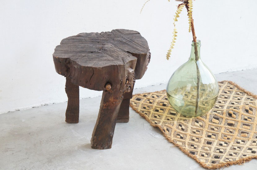 フランス アンティーク プリミティブ スツール