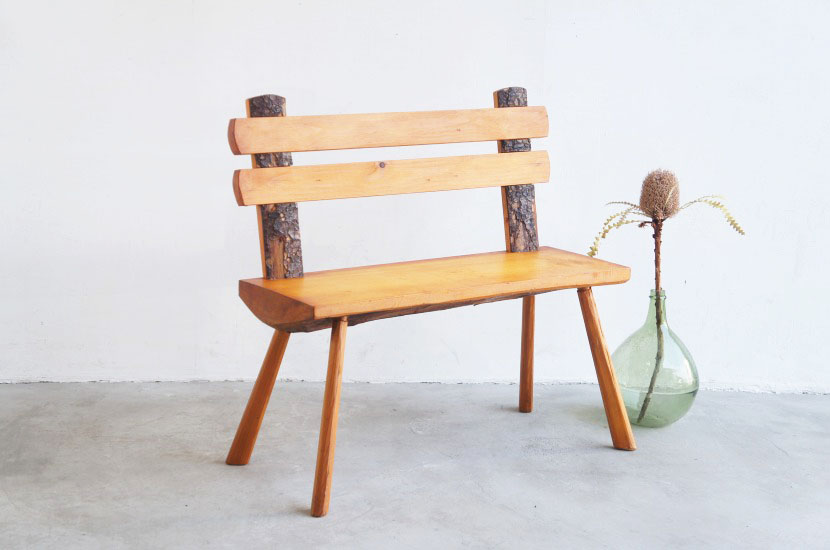 フランスアンティーク プリミティブ ベンチ