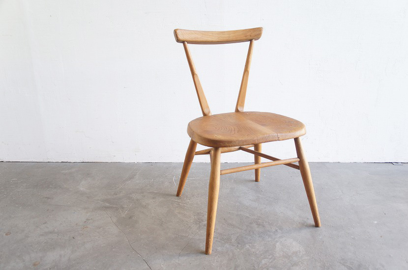 ERCOLアーコール スタッキングチャイルドチェア レッドドット