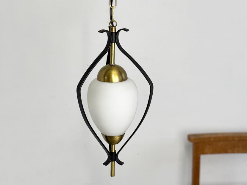 フレンチミッドセンチュリー ヴィンテージ ペンダントランプ