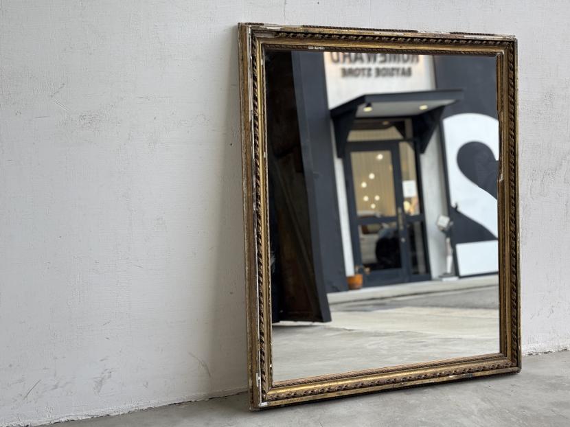 フランスアンティーク　ミラー A