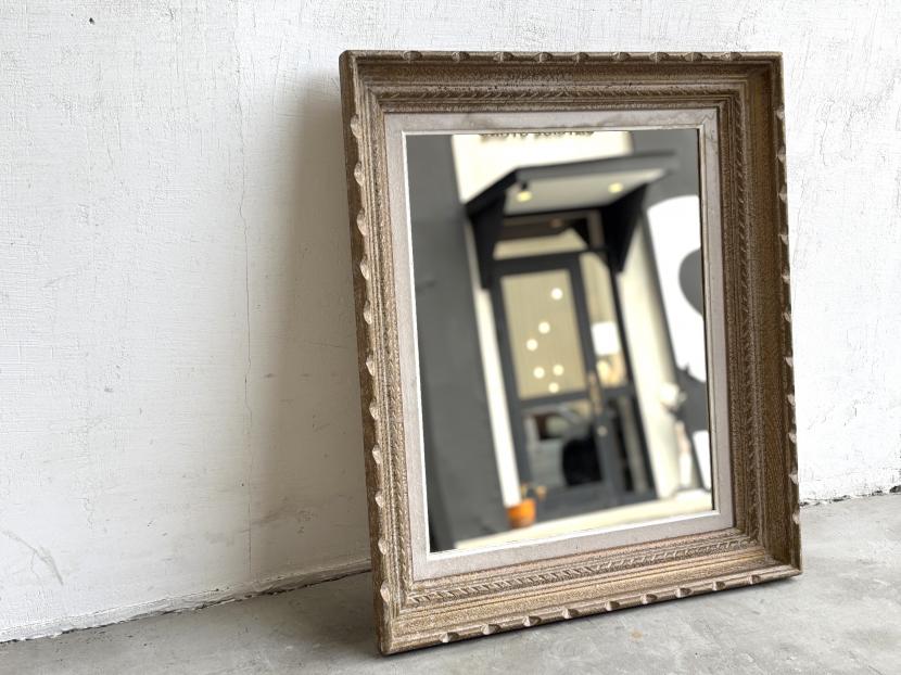 フランスアンティーク　ミラー D