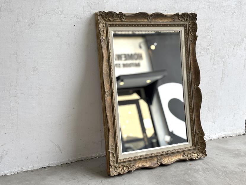 フランスアンティーク　ミラー E