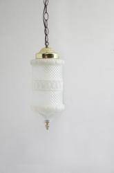 アメリカ アンティーク　ガラスペンダントランプ②