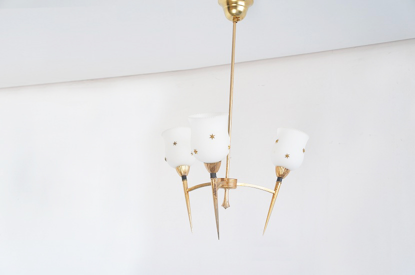 フレンチミッドセンチュリー ヴィンテージ シャンデリア