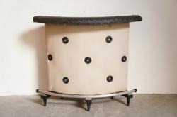 ヴィンテージ タイルトップバーカウンター