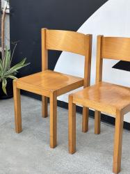 フランス ミッドセンチュリー モダンダイニングチェア D