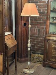 フランスアンティーク 大理石ベースフロアランプ