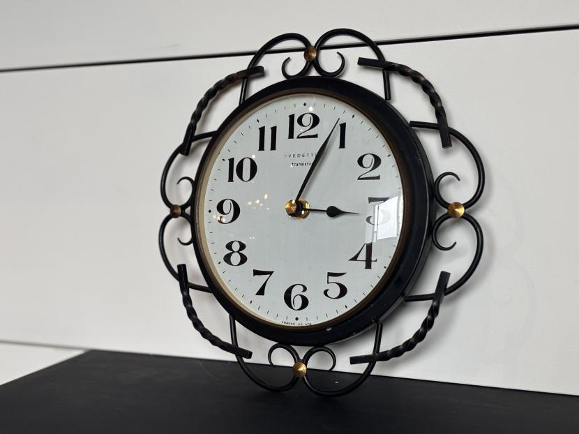 フランスヴィンテージ VEDETTE ウォールクロック