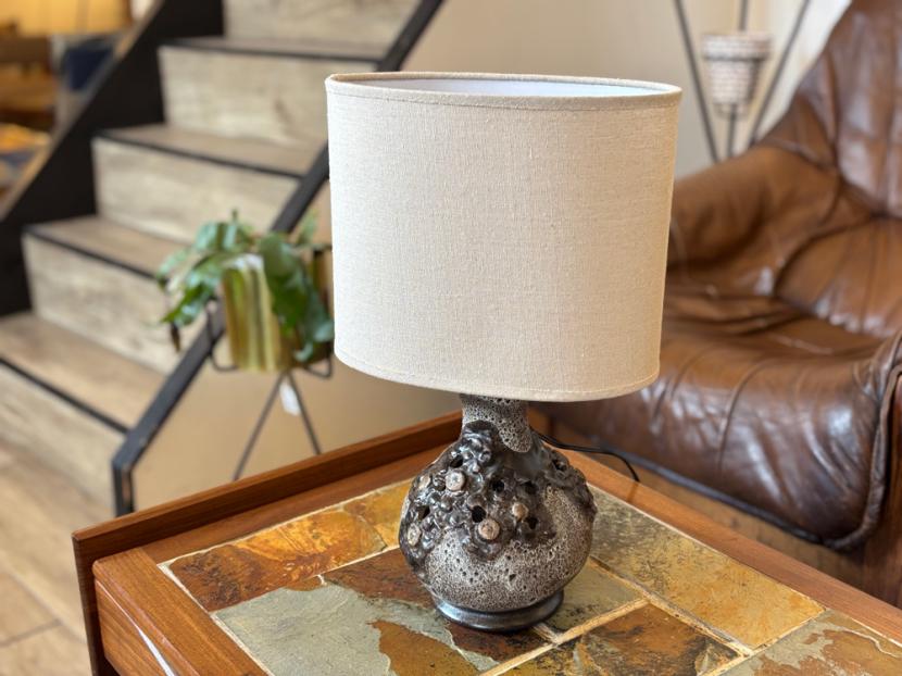 ヴィンテージ セラミック製 2灯テーブルランプ