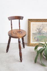 フランスアンティーク　ウッドチェア
