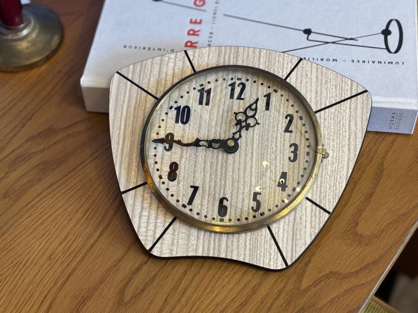 フランス ミッドセンチュリー ウォ―ルクロック