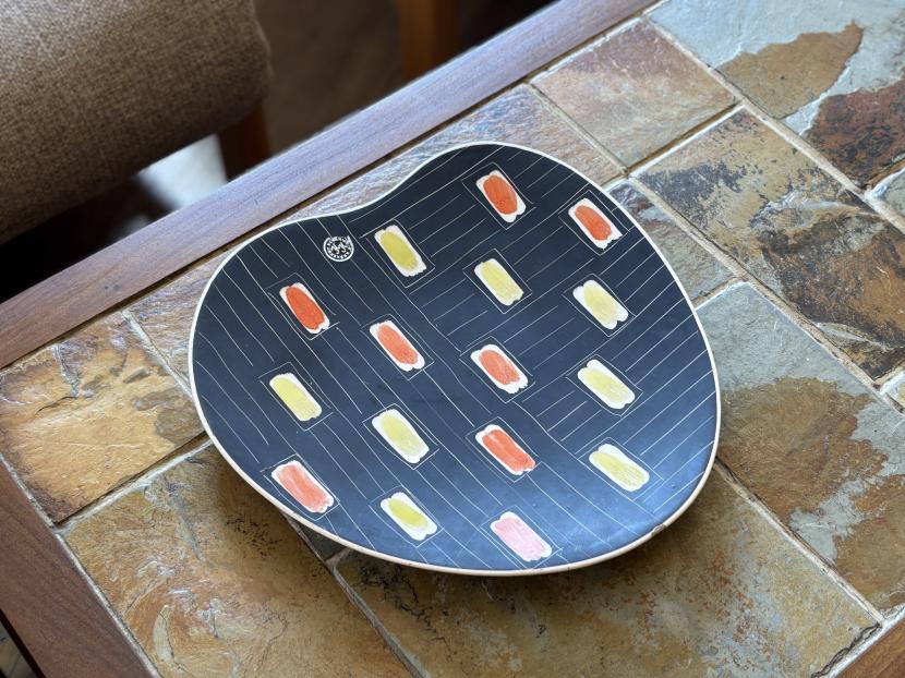 北欧 ヴィンテージ　ミッドセンチュリー ヴィンテージアートプレート