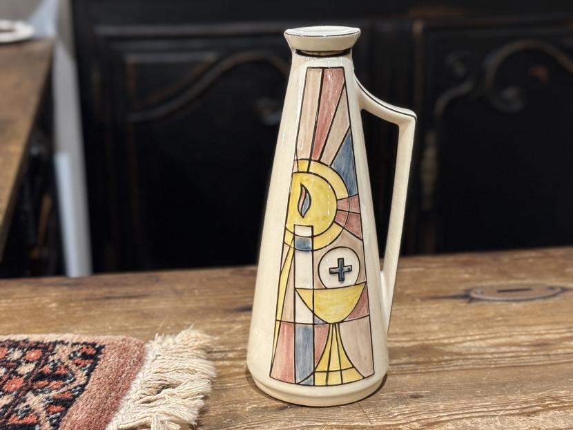 ヴィンテージ キリスト HOLY WATER 聖水ボトル