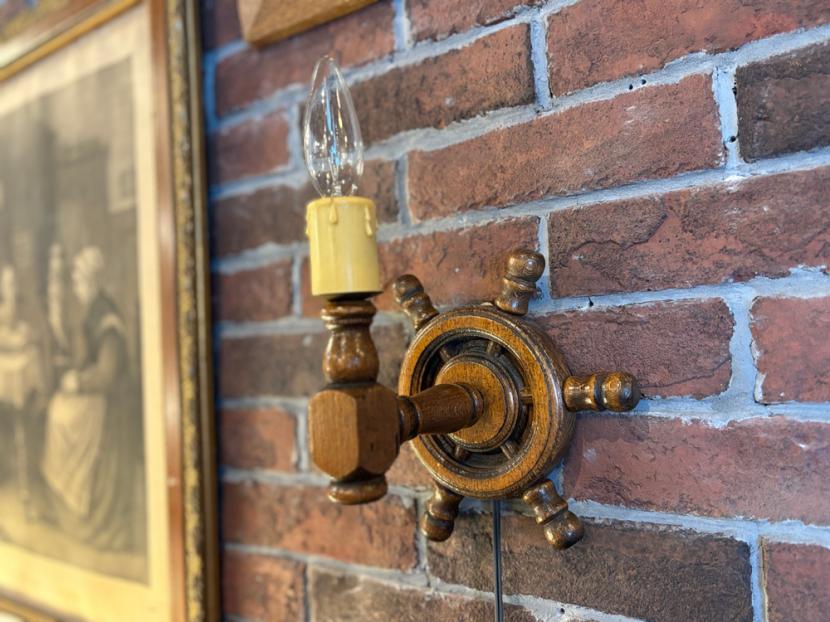 フランスアンティーク ブラケットランプ　③