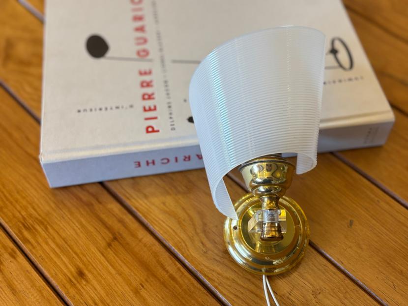 フレンチミッドセンチュリー　ヴィンテージブラケットランプ ②