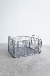 フランスアンティーク　メタルワイヤーボックス②