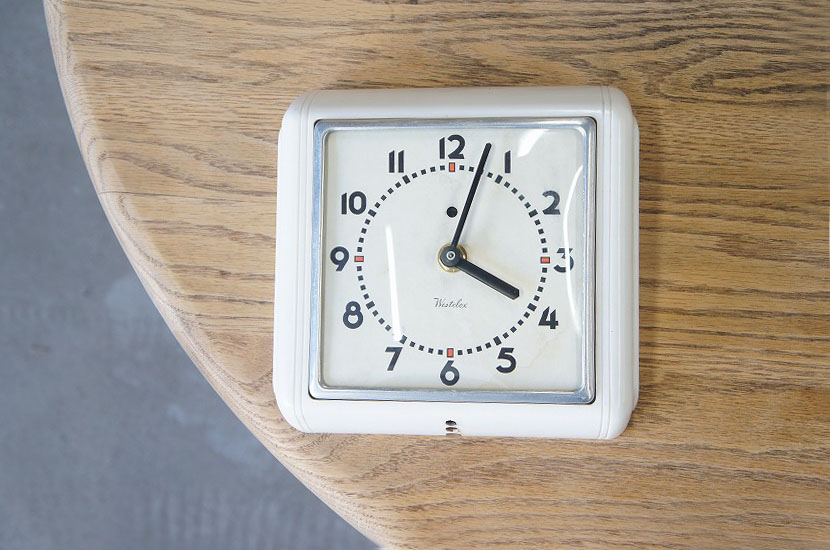 アメリカヴィンテージ　Westclox キッチンクロック